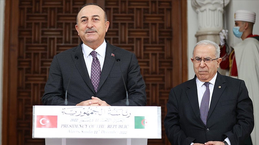 Mevlüt Cavusoglu souligne la détermination de son pays à renforcer la coopération bilatérale avec l'Algérie
