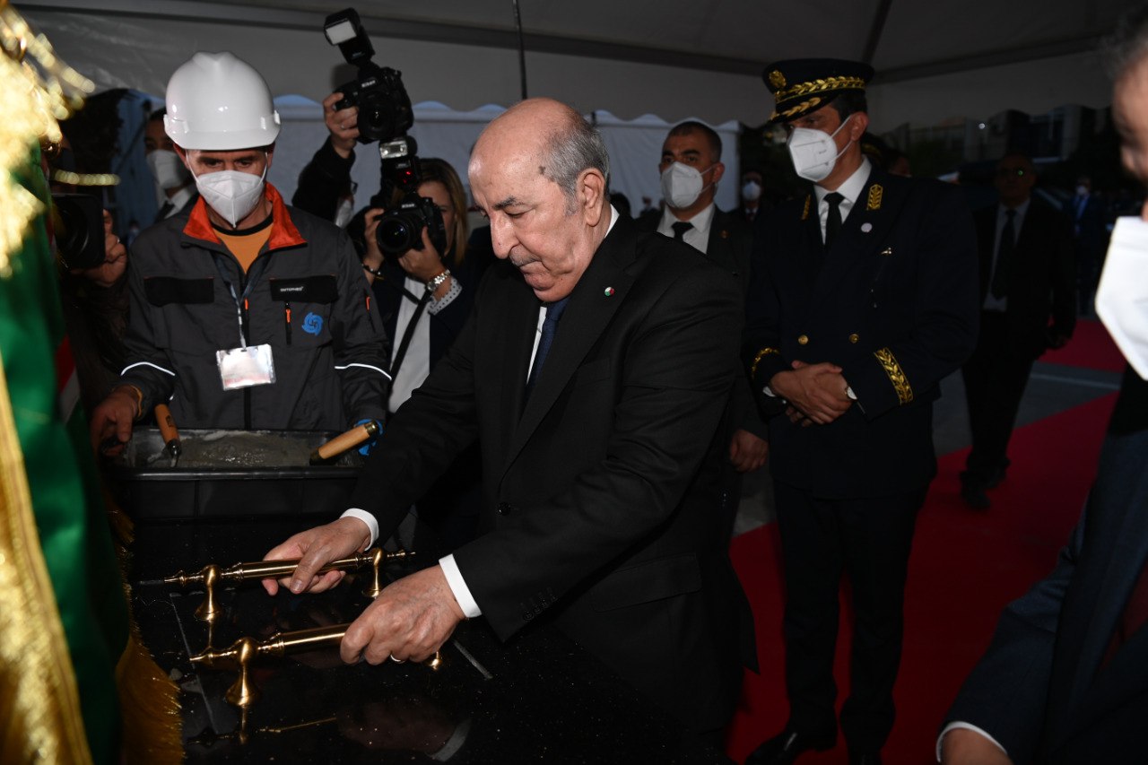 Tebboune-Palais des expositions.14.12.2022