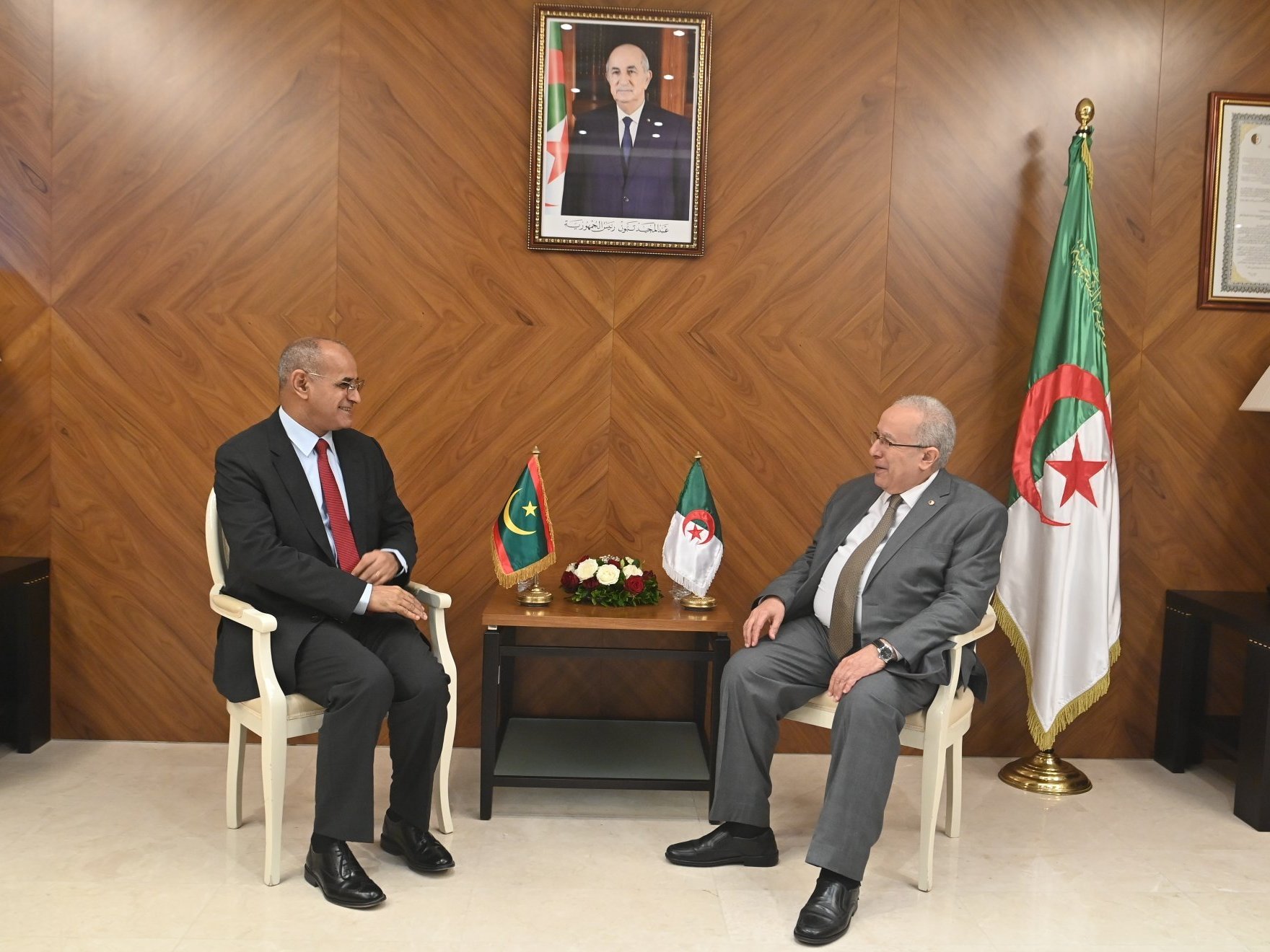 Ramtane Lamamra, ministre des Affaires étrangères et de la Communauté nationale à l'étranger