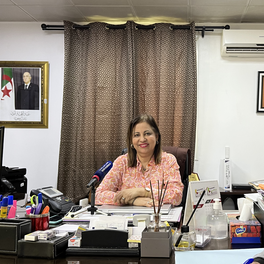 الرئيسة المديرة العامة لمجمع صيدال
