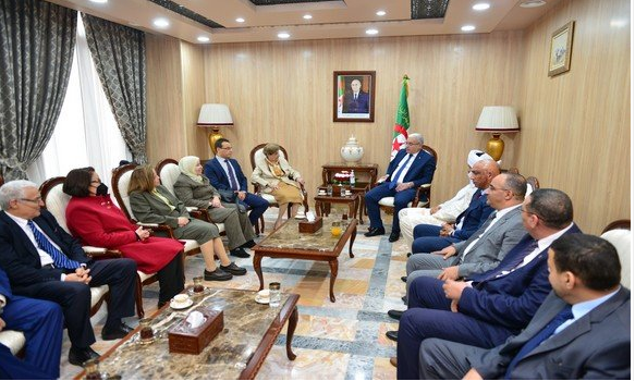 بوغالي يستقبل وفدا عن الأكاديمية الجزائرية للعلوم والتكنولوجيات