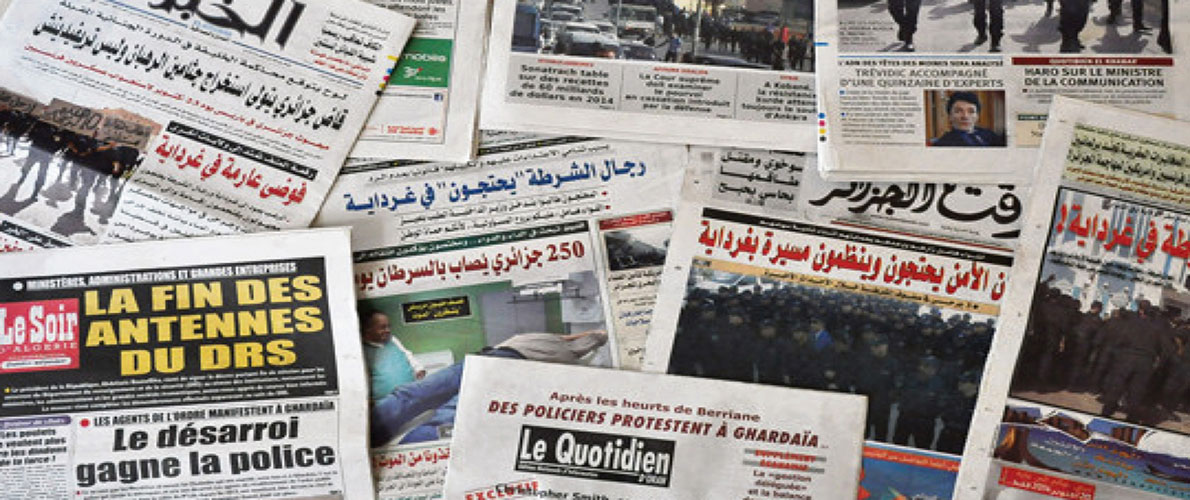 الصحافة الجزائرية