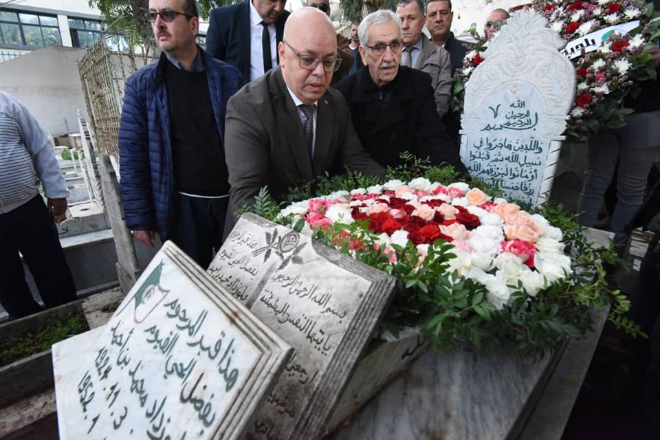 وقفة ترحم على روح المناضل محمد بلوزداد