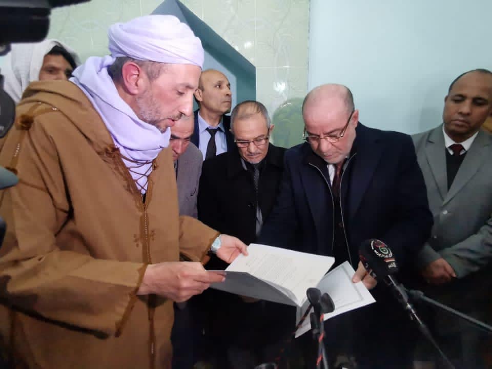 بلمهدي يقدم التعازي لعائلة الراحل عبد القادر عثماني