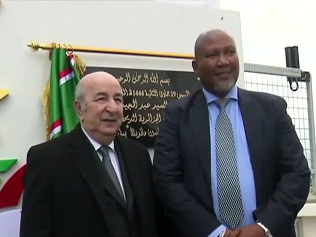 Le Prsident Tebboune inaugure le stade Nelson Mandela