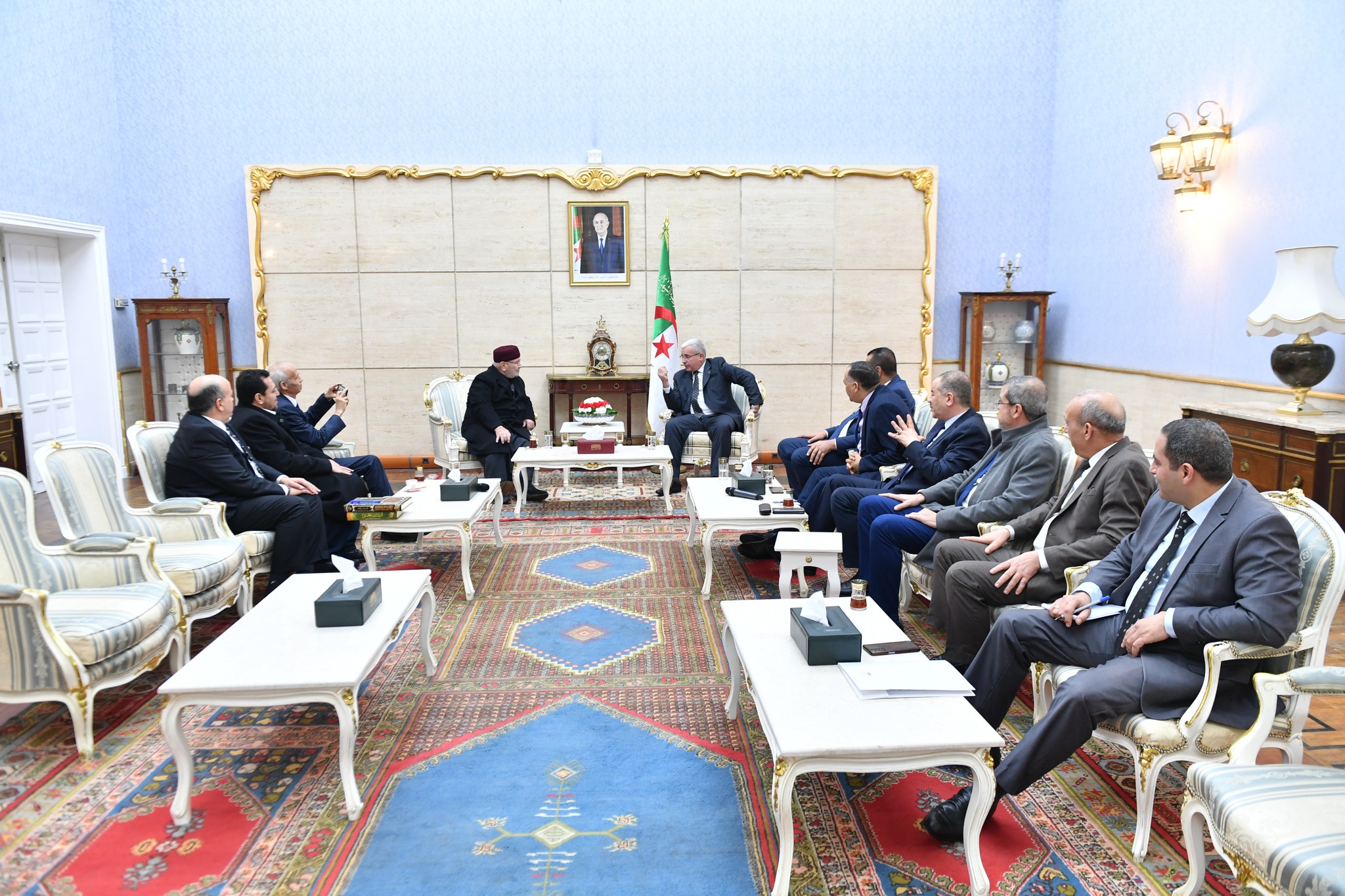 المجلس الشعبي الوطني-الشيخ النابلسي-استقبال