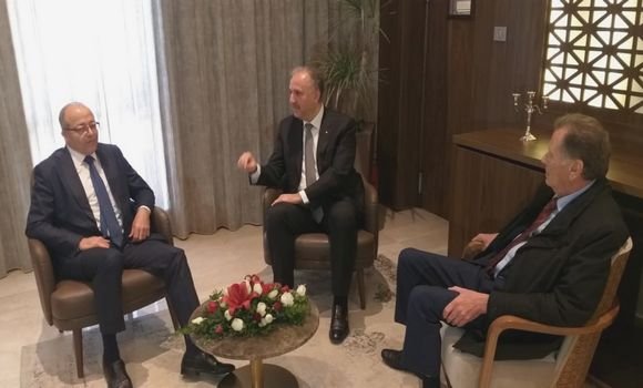 بوسليماني ونظيره الفلسطيني