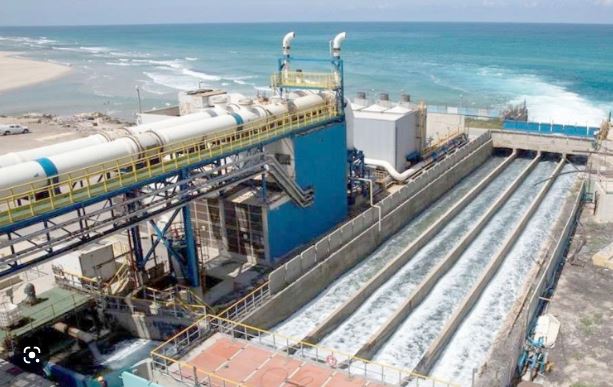 Station de dessalement d'eau de mer