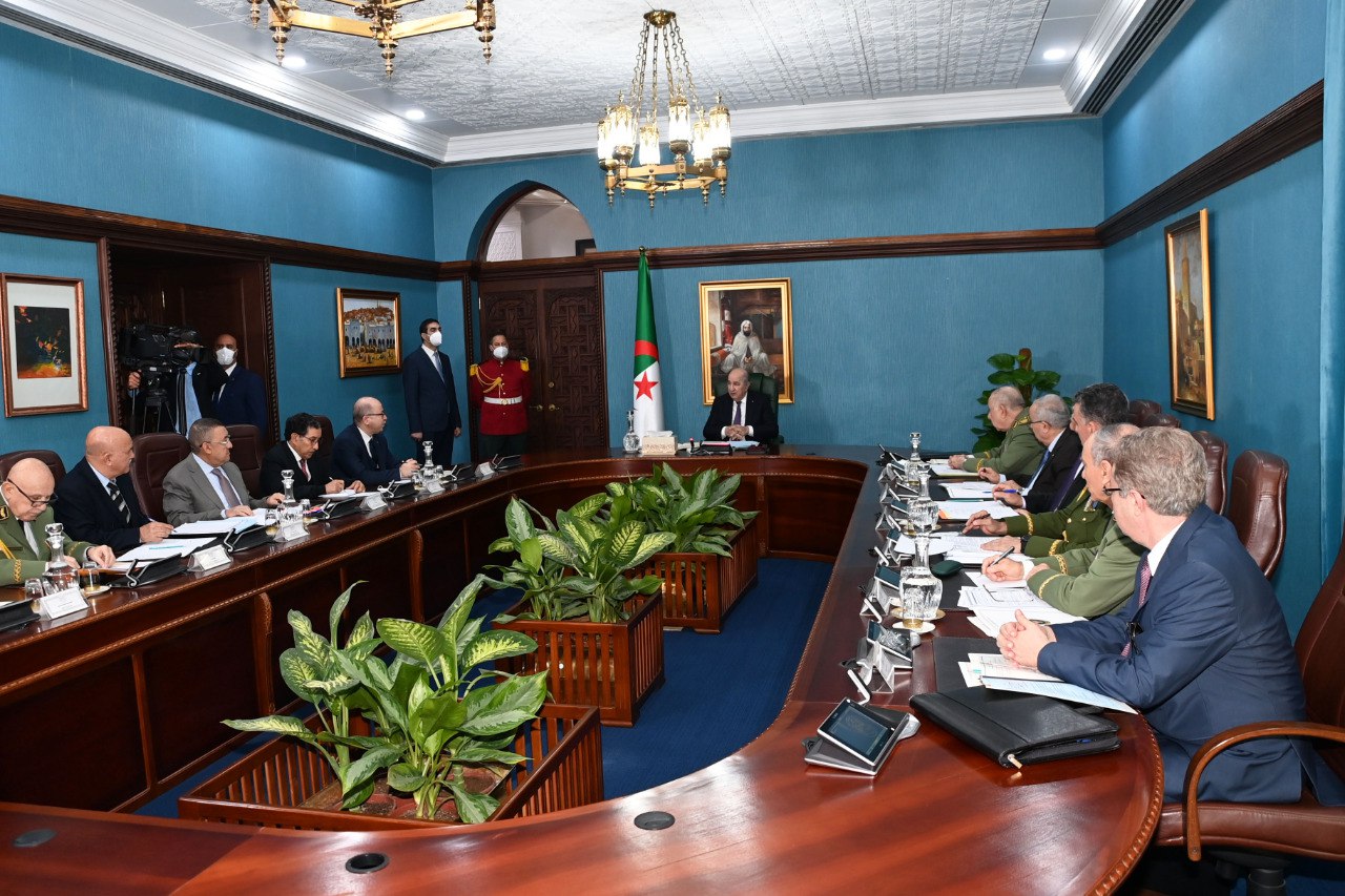 اجتماع المجلس الأعلى للأمن