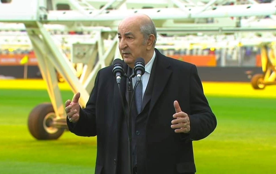 Tebboune-point de presse-stade.12.01.2023