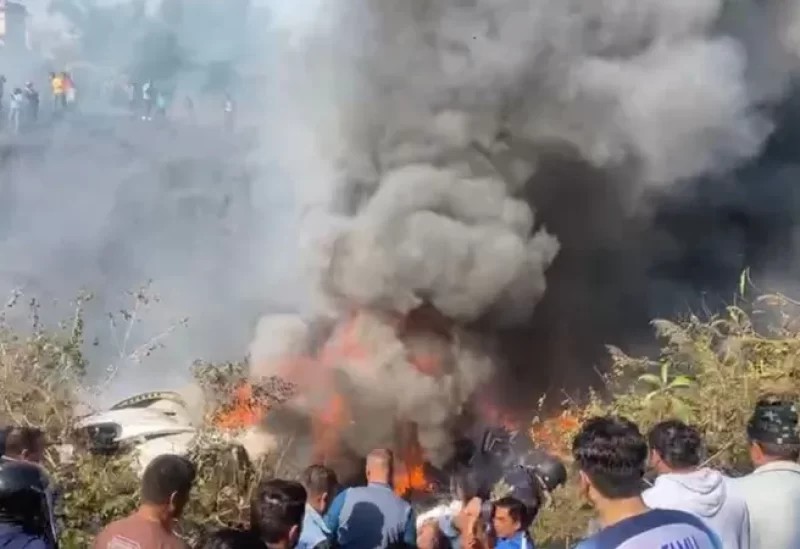تحطم طائرة ركاب
