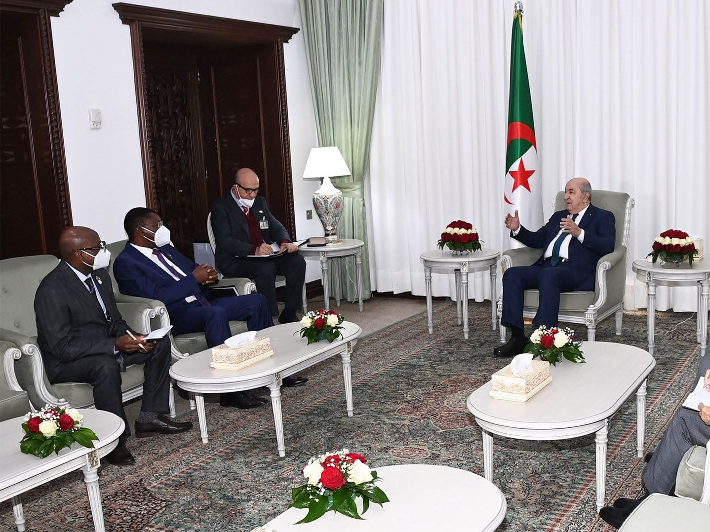 Le Président Tebboune reçoit le président du Parlement kenyan