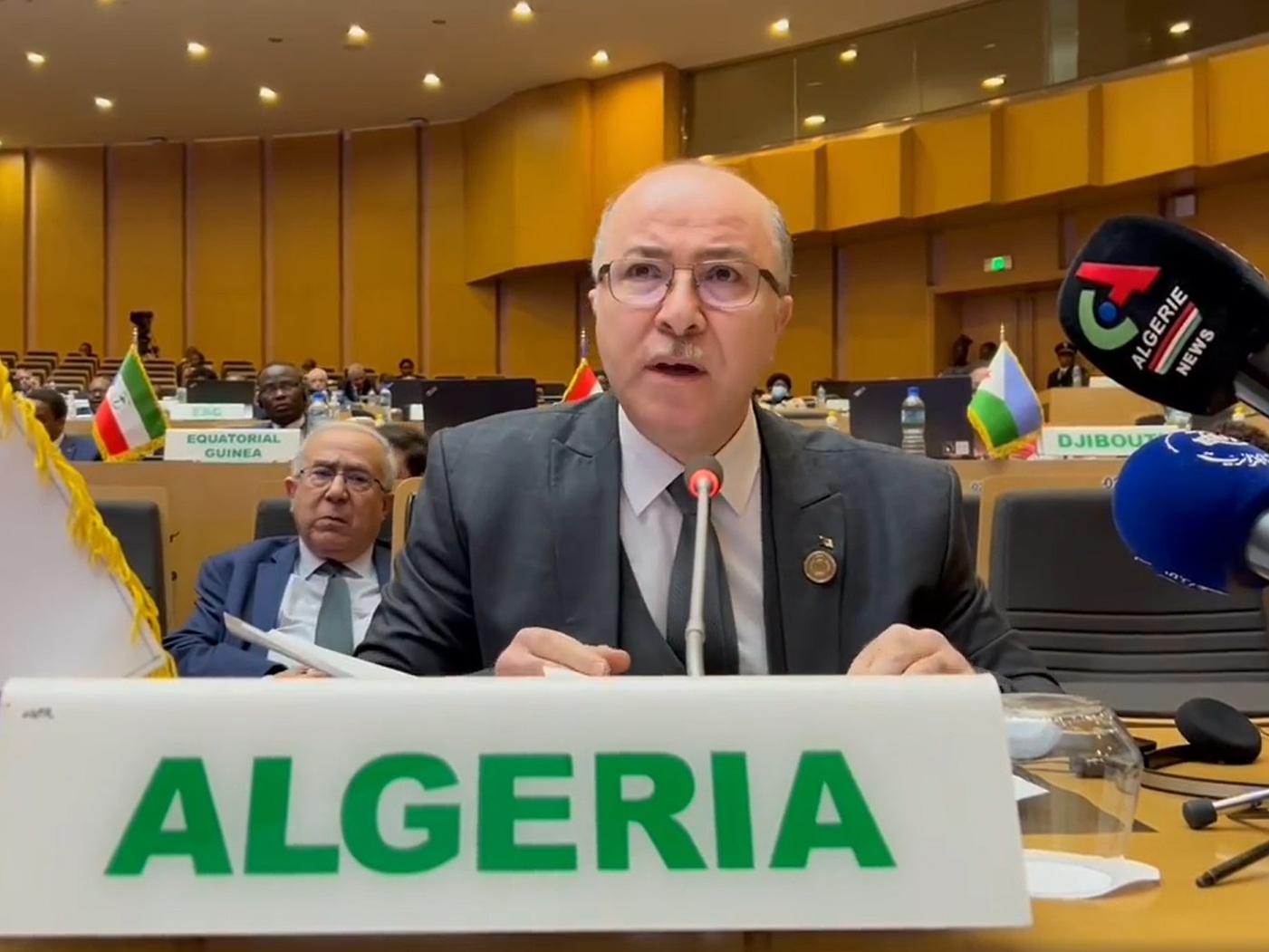 Aïmene Benabderrahmane à Addis Abeba