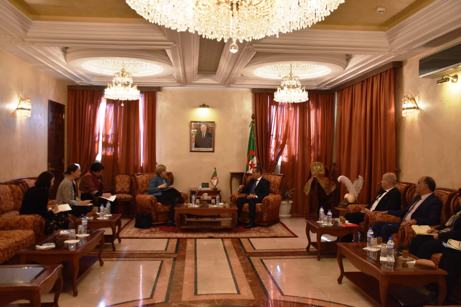 الجزائر-الولايات المتحدة الامريكية