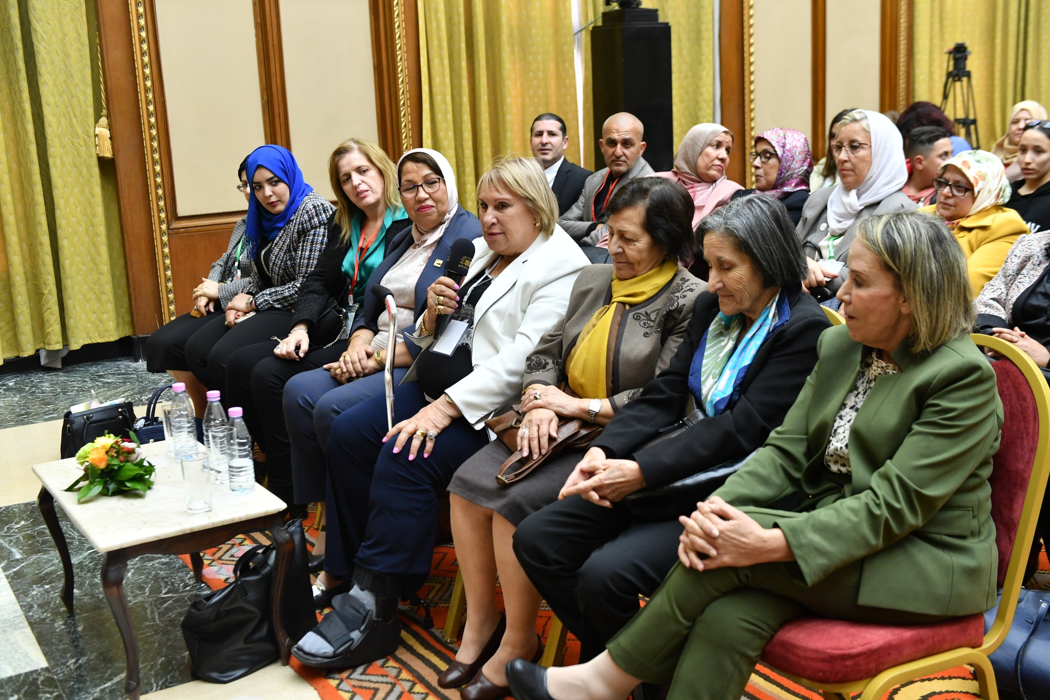 بوغالي يستقبل وفدا نسائيا مشاركا في ندوة تاريخية نظمها الاتحاد الوطني للنساء الجزائريات