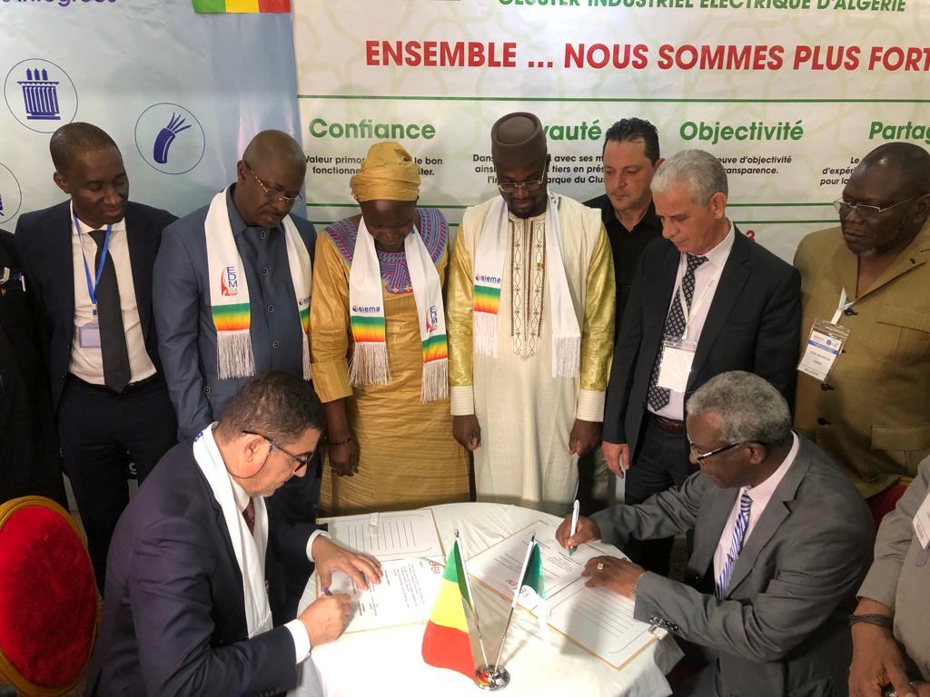Partenariat entre le cluster algérien des industries électriques et l’Union malienne d’électricité
