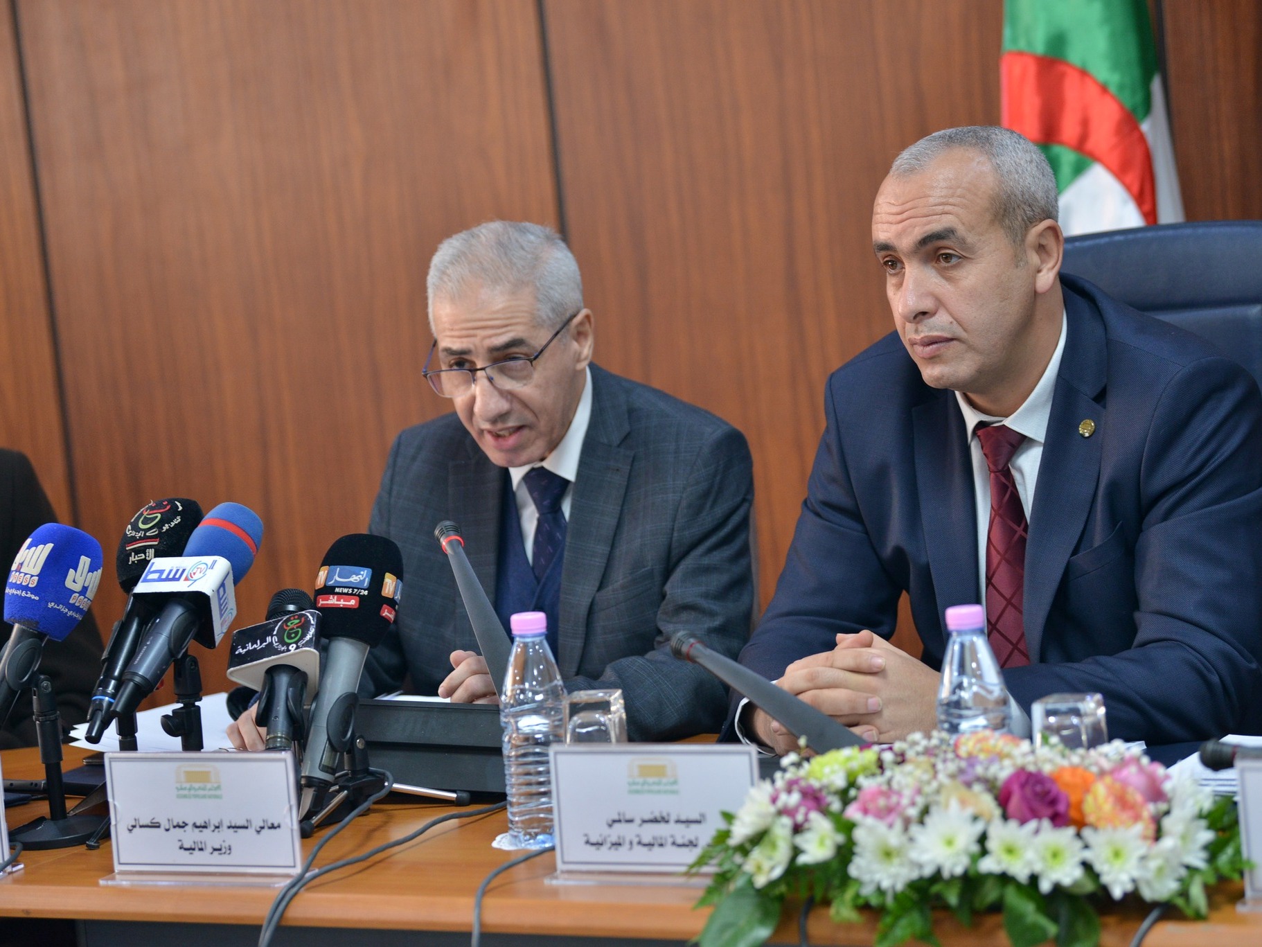 Brahim Djamel Kassali, ministre des Finances