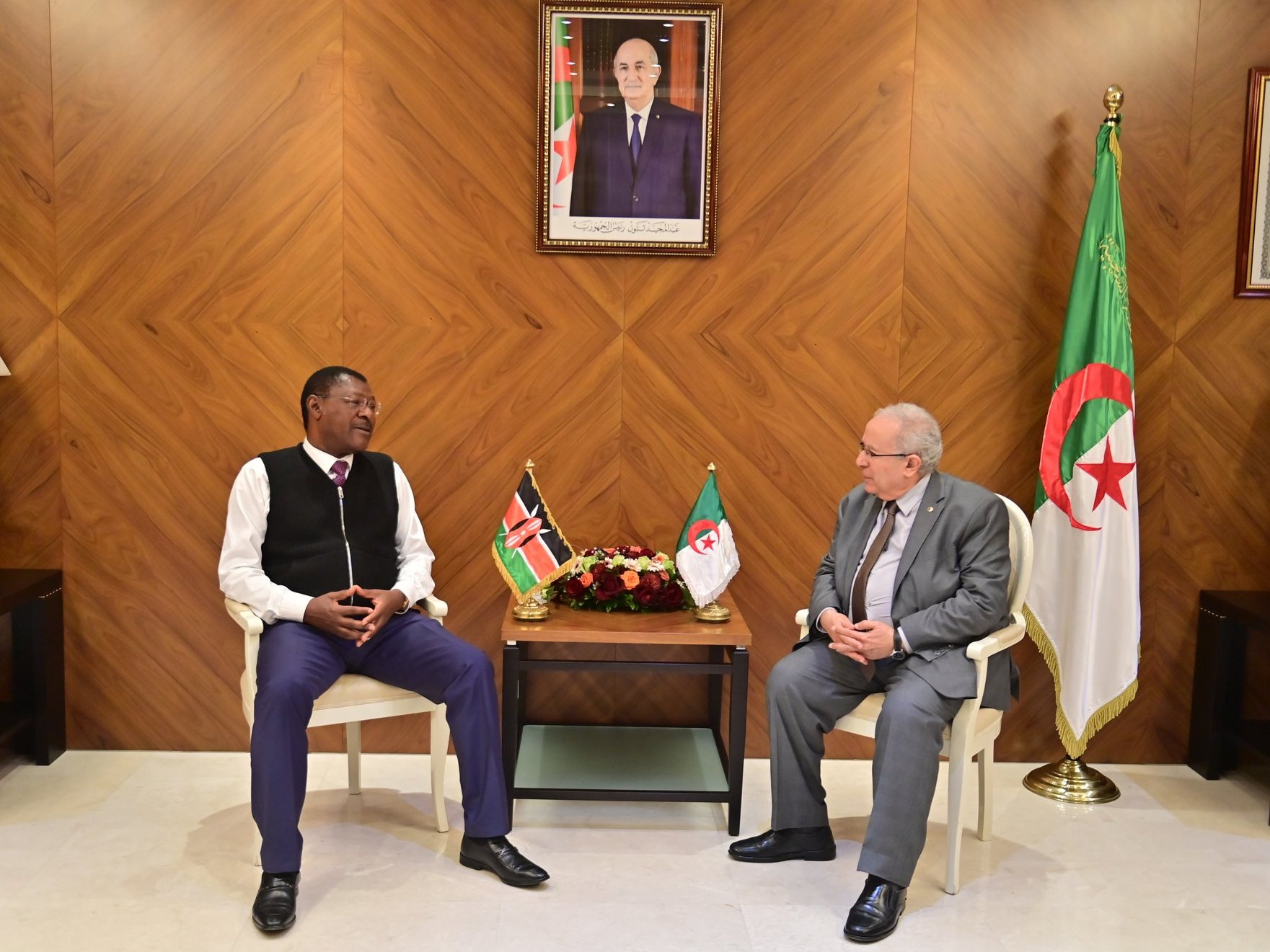 Ramtane Lamamra, ministre des Affaires étrangères et de la Communauté nationale à l'étranger