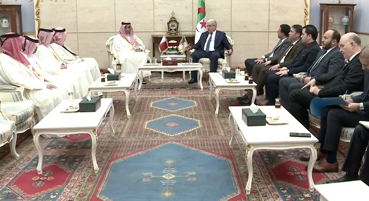 بوغالي يستقبل وزير العمل القطري
