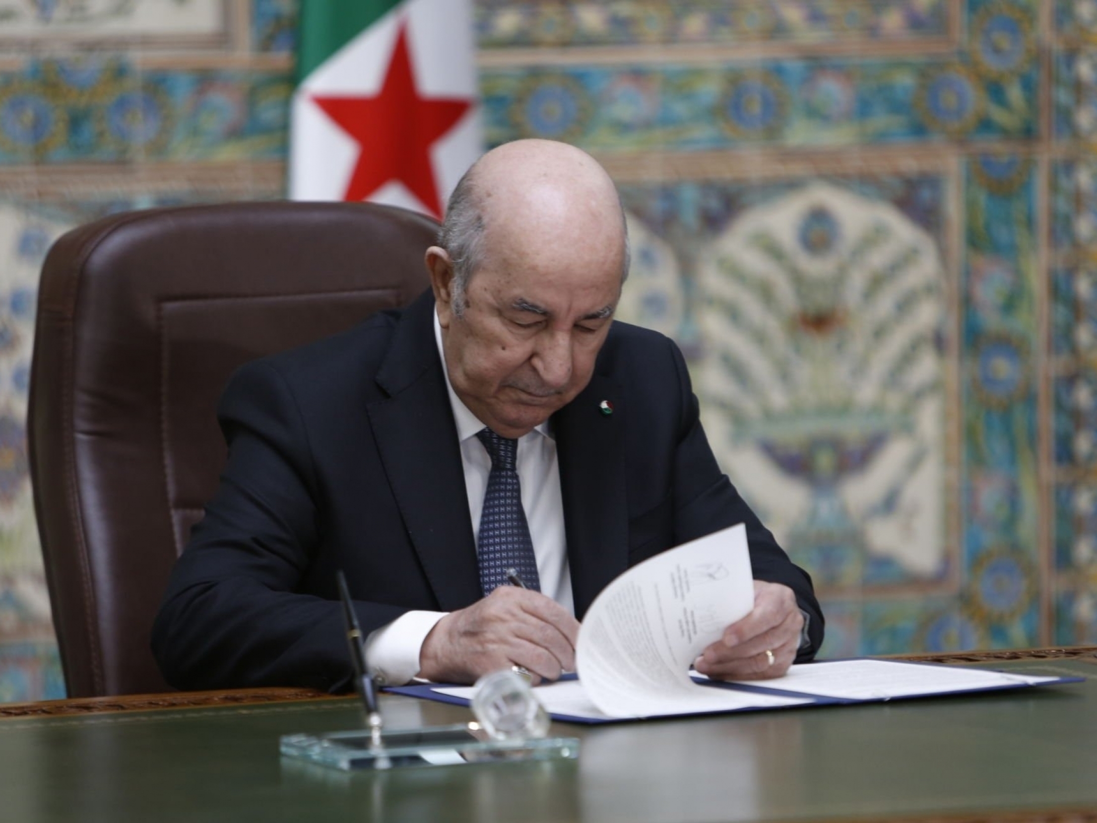 Abdelmadjid Tebboune, président de la République