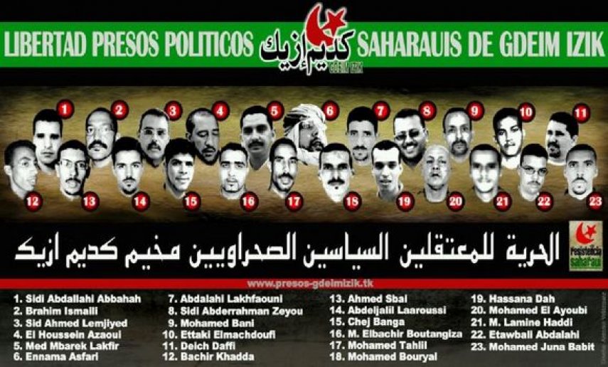 المعتقلين الصحراويين