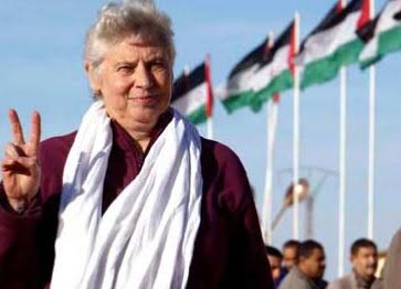 المناضلة الفرنسية من أجل حقوق الإنسان كلود مونجان