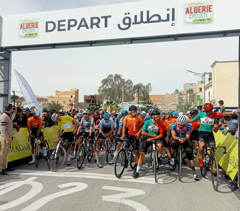 انطلاق المرحلة الرابعة بين بسكرة و باتنة على   مسافة 5ر114كلم