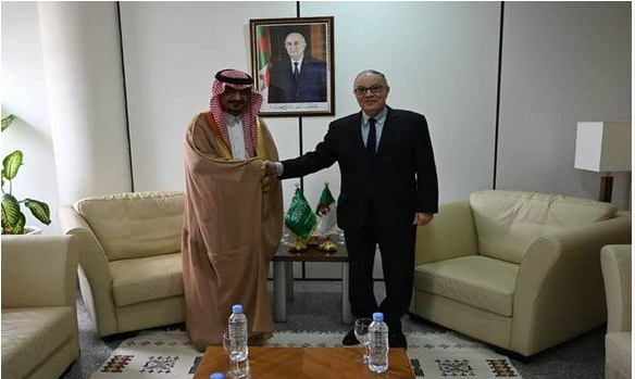 بلاني يستقبل سفير المملكة العربية السعودية بالجزائر