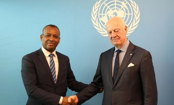 ممثل جبهة البوليساريو بنيويورك يجري مشاورات مع دي ميستورا