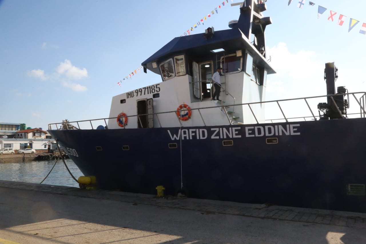Construction navale: mise à l'eau du troisième thonier algérien