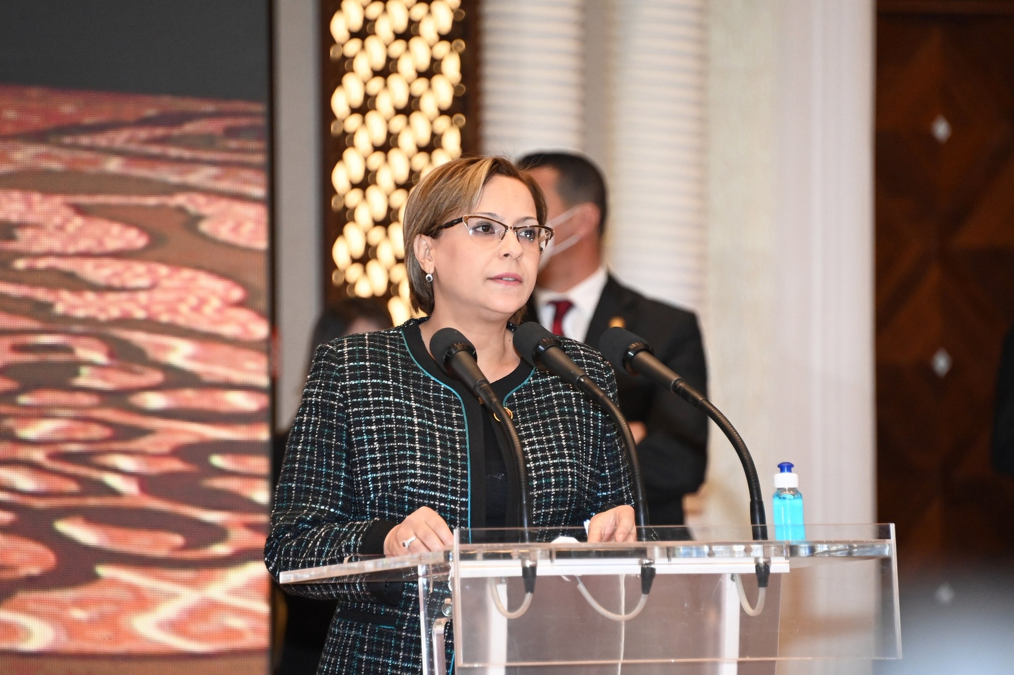 وزيرة التضامن والأسرة وقضايا المرأة كوثركريكو