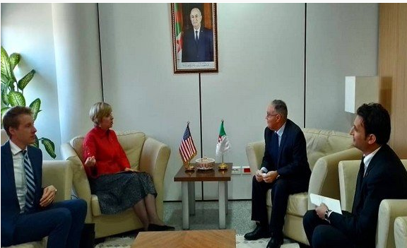 عمار بلاني يستقبل سفيرة الولايات المتحدة بالجزائر
