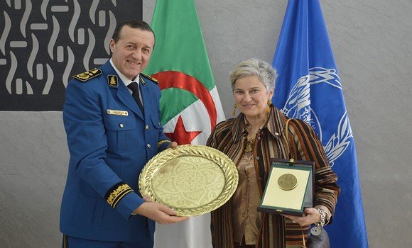 زيارة وفد الشرطة الإيطالية للجزائر