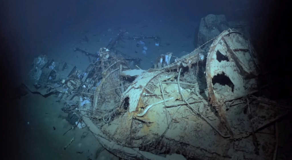 العثور على حطام سفينة أسترالية