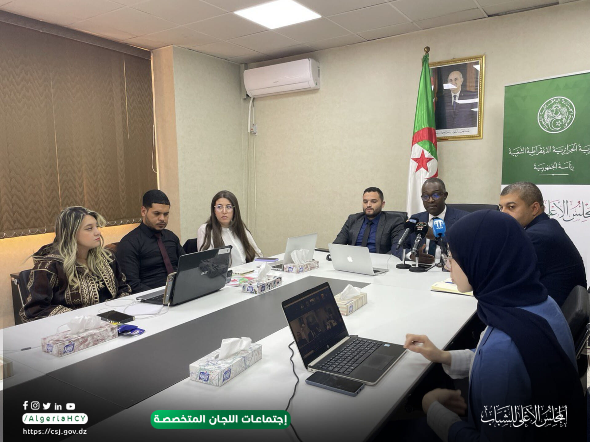 اختتام اجتماعات اللجان المتخصصة تحضيرا للجمعية العامة المجلس الأعلى للشباب