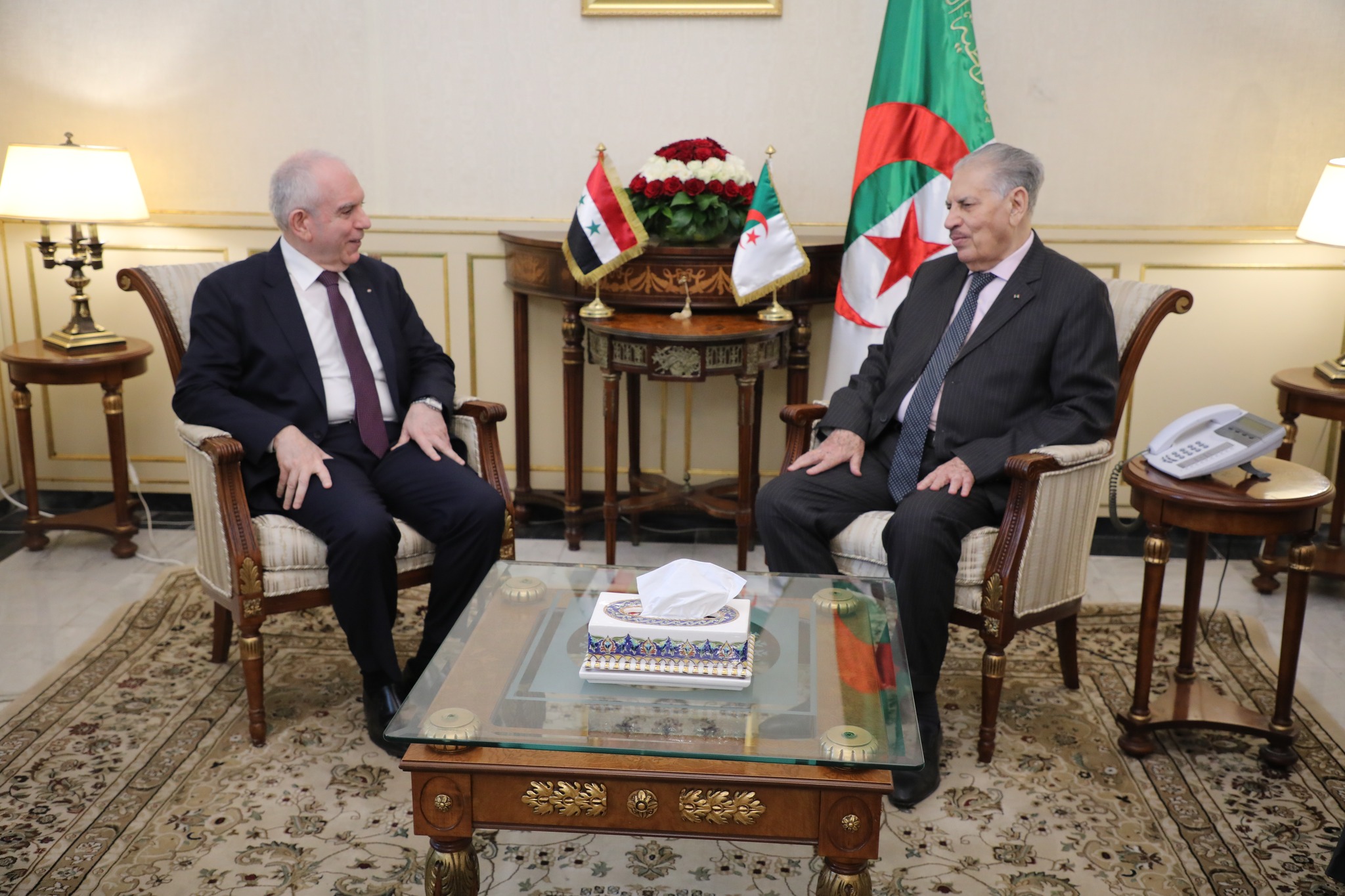 مجلس الأمة-سفير سوريا بالجزائر