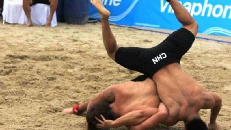 البطولة الوطنية للمصارعة الشاطئية