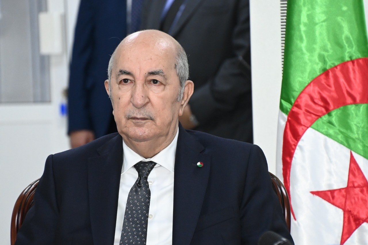 تعزية رئيس الجمهورية السيد عبد المجيد تبون لعائلة المرحوم المجاهد الـمدني حواس.