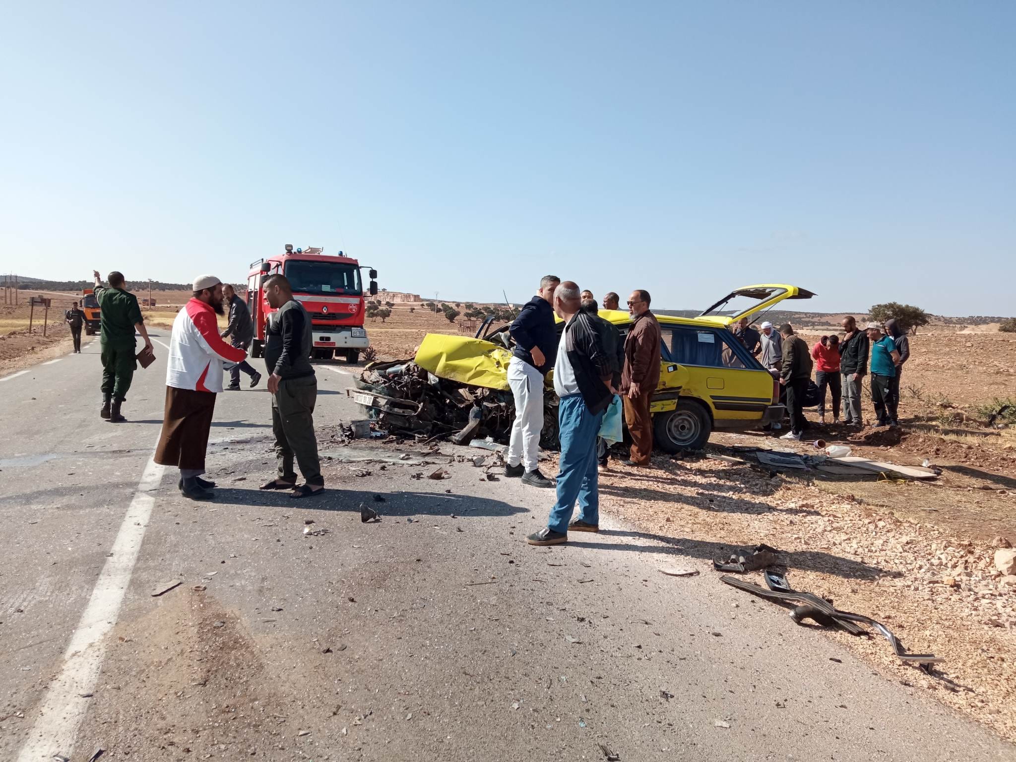 حادث مرور سعيدة