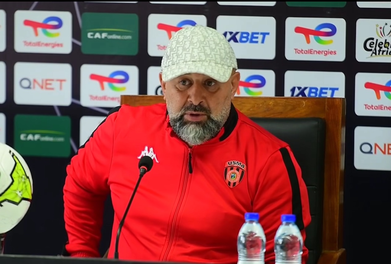 Abdelhak Benchikha, entraineur de l'USM Alger