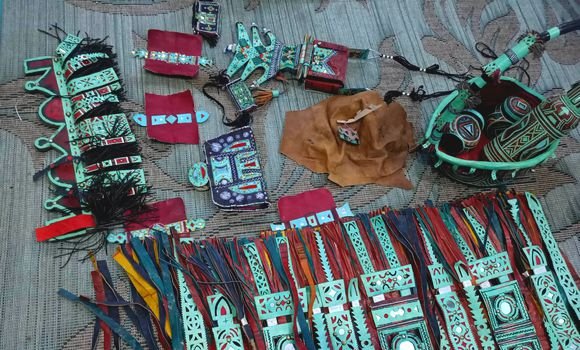 الصناعة التقليدية بمنطقة الأهقار بولاية تمنراست