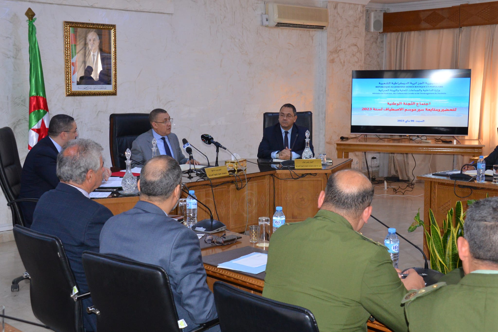 تنصيب اللجنة الوطنية لتحضير ومتابعة سير موسم الاصطياف