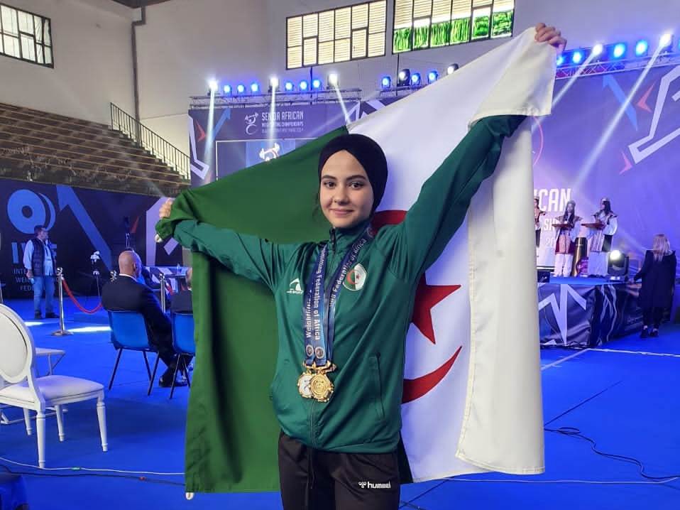 3 médailles d'or pour Nadia Katbi au Championnat d’Afrique 2023