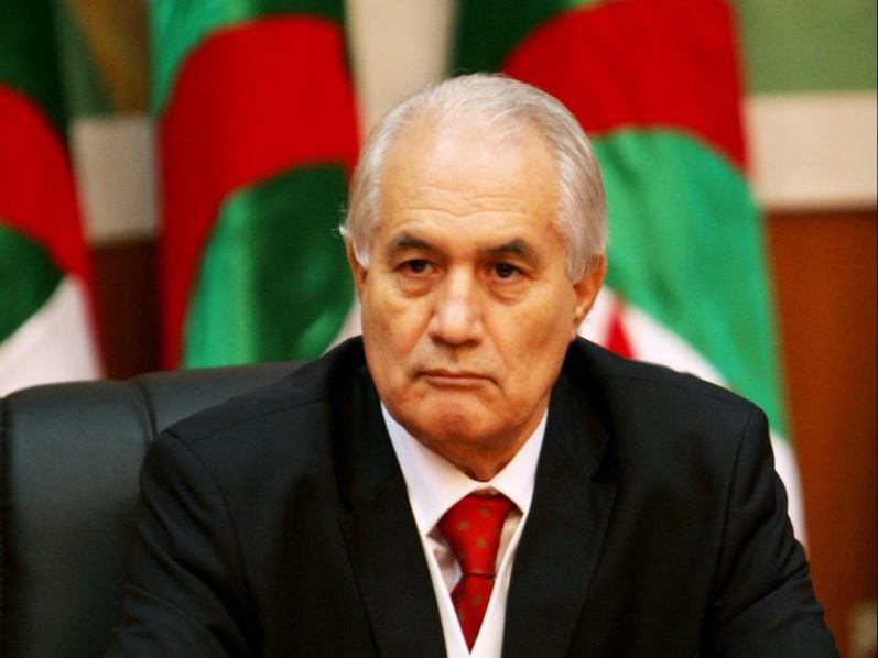 Tayeb Belaiz , ancien président du Conseil constitutionnel