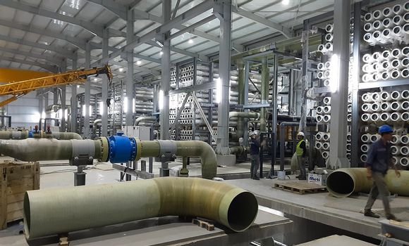 محطة تحلية مياه البحر بقورصو