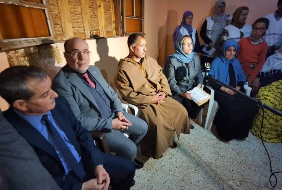 كريكو وبلمهدي يقدمان تعازي رئيس الجمهورية لعائلات ضحايا التلقبات الجوية