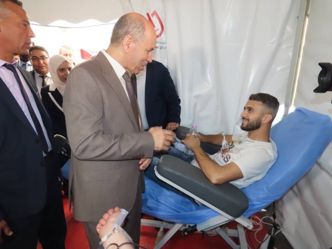 سايحي: ضرورة تعزيز ثقافة التبرع بالدم لترقية الخدمات الصحية وزير الصحة
