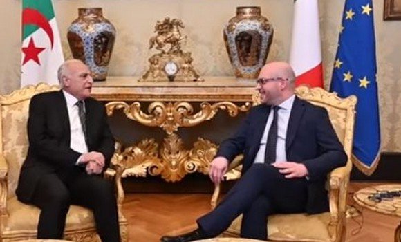 عطاف يستقبل من طرف رئيس مجلس النواب الايطالي