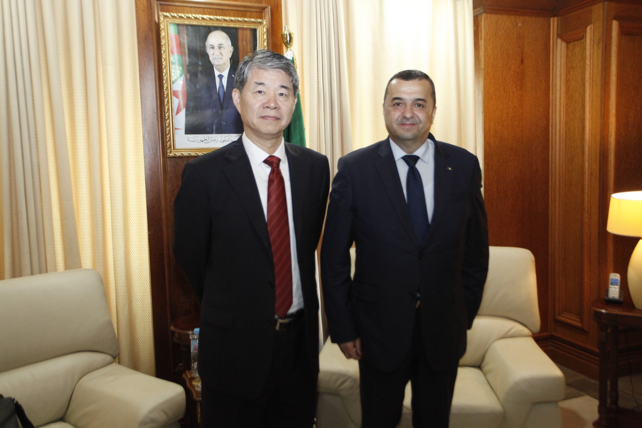 عرقاب يستقبل نائب المدير العام للوكالة الدولية للطاقة الذرية طاقة ومناجم