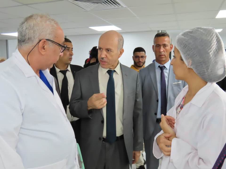 وزير الصحة بزرالدة